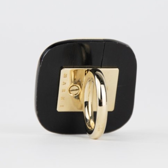 *SOLD* Marni Enamel Square Ring - Picture 7 of 8